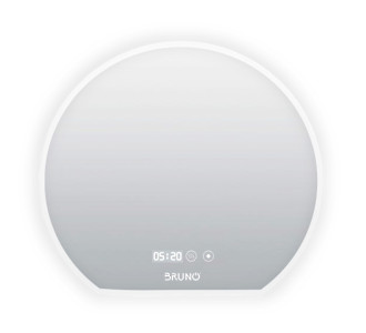 BRUNO καθρέφτης μπάνιου LED BRN-0202, ημικυκλικός, 24W, 73x80cm, IP67 BRUNO καθρέφτης μπάνιου LED BRN-0202, ημικυκλικός, 24W, 73x80cm, IP67