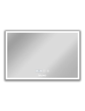 BRUNO καθρέφτης μπάνιου LED BRN-0203, ορθογώνιος, 24W, 60x80cm, IP67