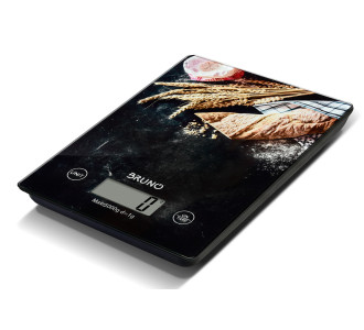 BRUNO ψηφιακή ζυγαριά κουζίνας BRN-0207, 1gr/5kg, My Bakery