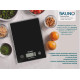BRUNO ψηφιακή ζυγαριά κουζίνας BRN-0208, 1gr/5kg, Scale in Black BRUNO ψηφιακή ζυγαριά κουζίνας BRN-0208, 1gr/5kg, Scale in Black