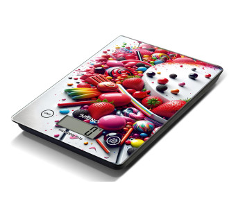 BRUNO ψηφιακή ζυγαριά κουζίνας BRN-0209, 1gr/5kg, Love Pastry