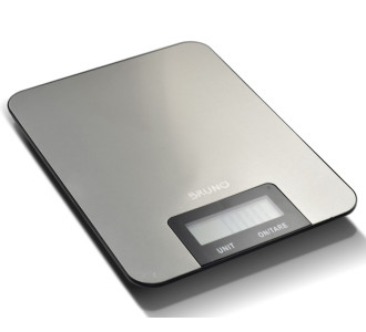 BRUNO ψηφιακή ζυγαριά κουζίνας BRN-0210, 1gr/5kg, ανοξείδωτη