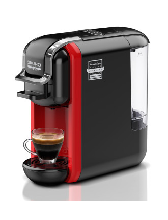 BRUNO καφετιέρα espresso 3 σε 1 BRN-0214, Hot & Cold, 1450W, 19 bar, μαύρη