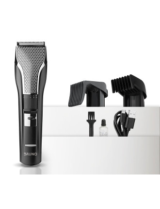 BRUNO κουρευτική μηχανή BRN-0220, επαναφορτιζόμενη, μαύρη BRUNO κουρευτική μηχανή BRN-0220, επαναφορτιζόμενη, μαύρη
