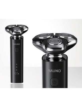 BRUNO ξυριστική μηχανή προσώπου BRN-0223, επαναφορτιζόμενη, μαύρη BRUNO ξυριστική μηχανή προσώπου BRN-0223, επαναφορτιζόμενη, μαύρη