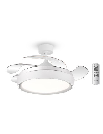 BRUNO ανεμιστήρας οροφής με LED φως BRN-0227, AC 82W, 42", Φ107x35cm, λευκός BRUNO ανεμιστήρας οροφής με LED φως BRN-0227, AC 82W, 42", Φ107x35cm, λευκός