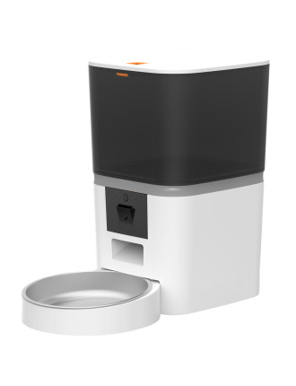 BRUNO smart ταΐστρα κατοικίδιων BRN-0237 με κάμερα 2MP, 6L, WiFi, λευκή