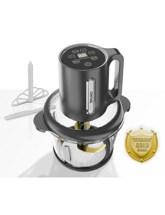 BRUNO πολυκόπτης προηγμένων λειτουργιών BRN-0248, ψηφιακός, 500W, 1.8L, 4 λεπίδες, μαύρος