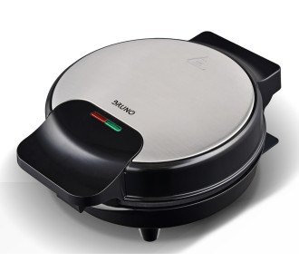 BRUNO βαφλιέρα BRN-0253, 1000W, στρόγγυλη 19εκ, βαθιά, inox-μαύρη BRUNO βαφλιέρα BRN-0253, 1000W, στρόγγυλη 19εκ, βαθιά, inox-μαύρη