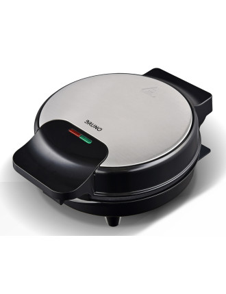 BRUNO βαφλιέρα BRN-0253, 1000W, στρόγγυλη 19εκ, βαθιά, inox-μαύρη BRUNO βαφλιέρα BRN-0253, 1000W, στρόγγυλη 19εκ, βαθιά, inox-μαύρη