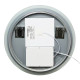 BRUNO καθρέφτης μπάνιου LED BRN-0275, στρόγγυλος, 24W, Φ50cm, IP67