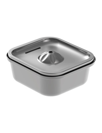 BRUNO αυτόματη ποτίστρα για κατοικίδια BRN-0279, ανοξείδωτη, 4L, ασημί