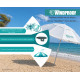 BRUNO ομπρέλα παραλίας αλουμινίου SOL-BAY BRN-0287, 2.2m, UPF 50+, σκελετός Fiberglass, ρυθμιζόμενη BRUNO ομπρέλα παραλίας αλουμινίου SOL-BAY BRN-0287, 2.2m, UPF 50+, σκελετός Fiberglass, ρυθμιζόμενη