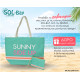 BRUNO τσάντα θαλάσσης με νεσεσέρ SOL-BAY BRN-0297, 58x40cm BRUNO τσάντα θαλάσσης με νεσεσέρ SOL-BAY BRN-0297, 58x40cm