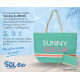 BRUNO τσάντα θαλάσσης με νεσεσέρ SOL-BAY BRN-0297, 58x40cm BRUNO τσάντα θαλάσσης με νεσεσέρ SOL-BAY BRN-0297, 58x40cm