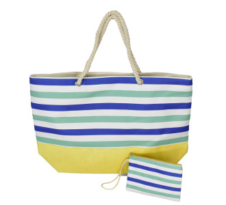 BRUNO τσάντα θαλάσσης με νεσεσέρ SOL-BAY BRN-0298, 58x40cm BRUNO τσάντα θαλάσσης με νεσεσέρ SOL-BAY BRN-0298, 58x40cm