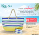 BRUNO τσάντα θαλάσσης με νεσεσέρ SOL-BAY BRN-0298, 58x40cm BRUNO τσάντα θαλάσσης με νεσεσέρ SOL-BAY BRN-0298, 58x40cm