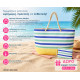 BRUNO τσάντα θαλάσσης με νεσεσέρ SOL-BAY BRN-0298, 58x40cm BRUNO τσάντα θαλάσσης με νεσεσέρ SOL-BAY BRN-0298, 58x40cm