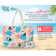 BRUNO τσάντα θαλάσσης με νεσεσέρ SOL-BAY BRN-0300, 58x40cm BRUNO τσάντα θαλάσσης με νεσεσέρ SOL-BAY BRN-0300, 58x40cm