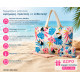 BRUNO τσάντα θαλάσσης με νεσεσέρ SOL-BAY BRN-0300, 58x40cm BRUNO τσάντα θαλάσσης με νεσεσέρ SOL-BAY BRN-0300, 58x40cm