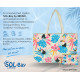 BRUNO τσάντα θαλάσσης με νεσεσέρ SOL-BAY BRN-0300, 58x40cm BRUNO τσάντα θαλάσσης με νεσεσέρ SOL-BAY BRN-0300, 58x40cm