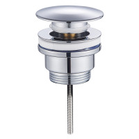BRUNO βαλβίδα νιπτήρα Pop Up BRN-0313, 1-1/4", ανοξείδωτο ατσάλι, χρωμέ BRUNO βαλβίδα νιπτήρα Pop Up BRN-0313, 1-1/4", ανοξείδωτο ατσάλι, χρωμέ