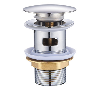 BRUNO βαλβίδα νιπτήρα Pop Up BRN-0315, 1-1/4", ανοξείδωτο ατσάλι, χρωμέ BRUNO βαλβίδα νιπτήρα Pop Up BRN-0315, 1-1/4", ανοξείδωτο ατσάλι, χρωμέ