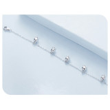 BAMOER βραχιόλι BSB183, ασήμι 925, ασημί BAMOER βραχιόλι BSB183, ασήμι 925, ασημί