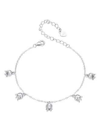 BAMOER βραχιόλι BSB183, ασήμι 925, ασημί BAMOER βραχιόλι BSB183, ασήμι 925, ασημί