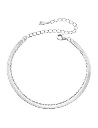 BAMOER βραχιόλι BSB193, ασήμι 925, ασημί