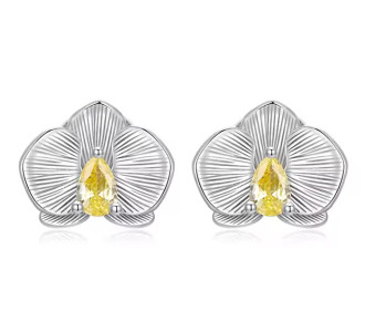 BAMOER σκουλαρίκια καρφωτά BSE1170 με κυβική ζιρκόνια, ασήμι 925, ασήμι