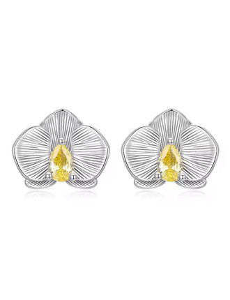 BAMOER σκουλαρίκια καρφωτά BSE1170 με κυβική ζιρκόνια, ασήμι 925, ασήμι