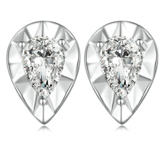 BAMOER σκουλαρίκια καρφωτά BSE804, με κυβική ζιρκόνια, ασήμι 925, ασημί BAMOER σκουλαρίκια καρφωτά BSE804, με κυβική ζιρκόνια, ασήμι 925, ασημί