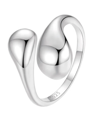 BAMOER δαχτυλίδι BSR597-E, ανοιγόμενο, ασήμι 925, ασημί BAMOER δαχτυλίδι BSR597-E, ανοιγόμενο, ασήμι 925, ασημί