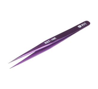 BEST Τσιμπίδα BST-10C, Stainless Steel, ESD, Ίσια