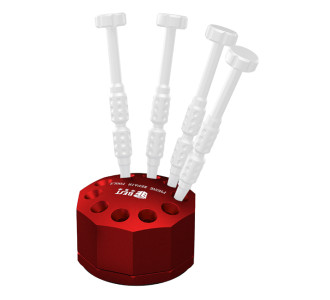 BEST βάση κατσαβιδιών BST-10S, 10 θέσεων, περιστρεφόμενη, κόκκινη BEST βάση κατσαβιδιών BST-10S, 10 θέσεων, περιστρεφόμενη, κόκκινη