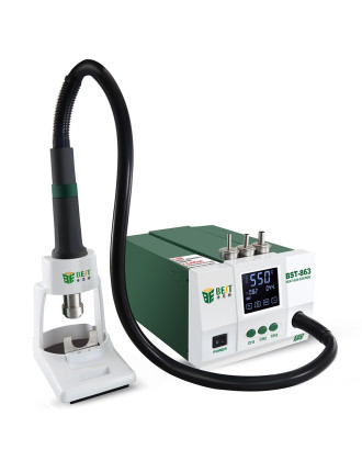 BEST σταθμός θερμού αέρα BST-863, 1200W, touch screen