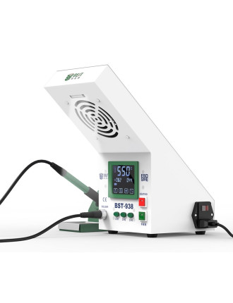 BEST Soldering Station BST-938 με σταθμό απορόφησης καπνού και LED φως