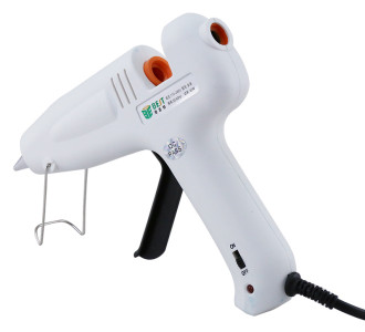 BEST Πιστόλι θερμικής σιλικόνης BST-B-F, 40W, λευκό