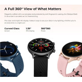 ZEBLAZE smartwatch Btalk 2 Lite, heart rate, 1.39" IPS, IP68, μαύρο