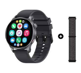 ZEBLAZE smartwatch Btalk 3 GPS, heart rate, 1.43" AMOLED, GPS, 3 ATM, γκρι