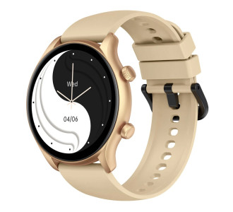 ZEBLAZE smartwatch Btalk 3 Plus, heart rate, 1.39" IPS, χρυσό