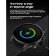 ZEBLAZE smartwatch Btalk 3 Plus, heart rate, 1.39" IPS, χρυσό