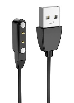 ZEBLAZE USB καλώδιο φόρτισης για smartwatch Btalk 3 Pro, μαύρο