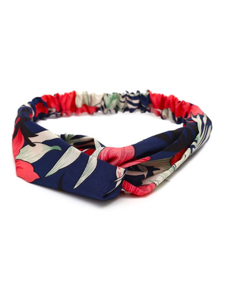 ROXXANI Κορδέλα μαλλιών BTHU-0008, με λάστιχο, φλοράλ ROXXANI Κορδέλα μαλλιών BTHU-0008, με λάστιχο, φλοράλ