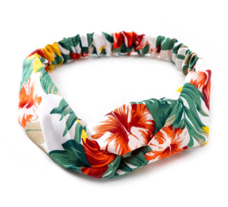 ROXXANI Κορδέλα μαλλιών BTHU-0009, με λάστιχο, φλοράλ