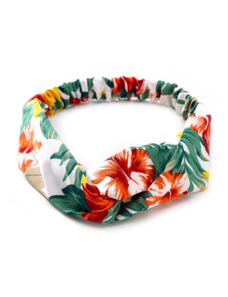 ROXXANI Κορδέλα μαλλιών BTHU-0009, με λάστιχο, φλοράλ
