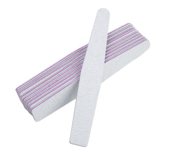 Λίμες νυχιών BTHU-0032, 2 όψεων, ρόμβος, 100/180, γυαλόχαρτο, 25τμχ