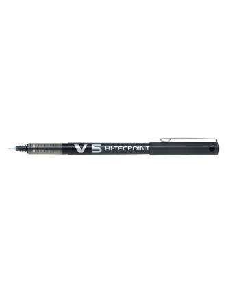 PILOT στυλό rollerball Hi-Tecpoint V5, 0.5μμ, μαύρο