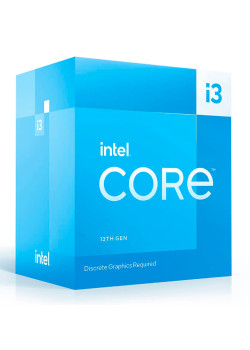 INTEL CPU Core i3-13100F, 4 Cores, 3.40GHz, 12MB Cache, LGA1700